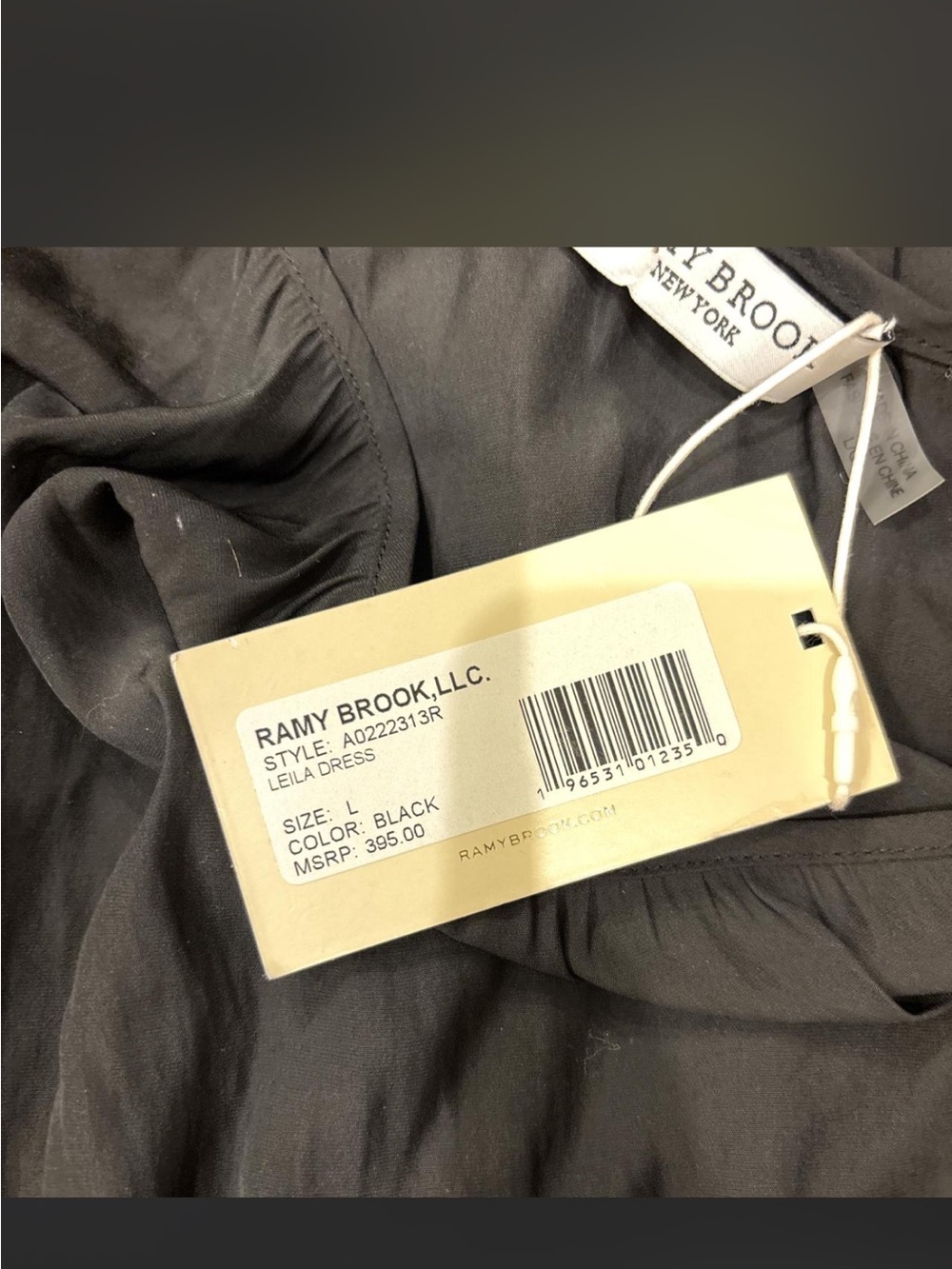 Ramy Brook Black Leila Dress - Picture 2 of 3